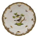 Herend Rothschild Bird Brown Dinner Plate Motif #1