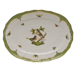 Herend Rothschild Bird Green Platter