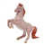 Herend Prancing Horse Figurine Rust Fishnet