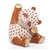Herend Playful Panda Figurine Rust Fishnet