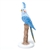 Herend Figurine Cockatiel Bird Blue Fishnet