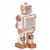 Herend Toy Robot Figurine Chocolate Fishnet