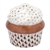 Herend Cupcake Chocolate Fishnet