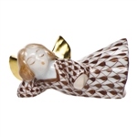 Herend Sleeping Angel Chocolate Fishnet