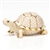 Herend Box Turtle Figurine Butterscotch Fishnet