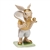 Herend Tennis Bunny Figurine Butterscotch Fishnet