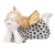Herend Tranquility Lying Angel Figurine Black Fishnet