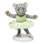 Herend Ballerina Bear Figurine Black Fishnet