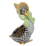 Herend Mother Goose Black Fishnet