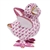 Herend Chicken Little Raspberry Fishnet