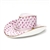 Herend Cowboy Hat Figurine Raspberry Fishnet