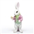 Herend White Rabbit Figurine Multicolor Fishnet