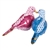 Herend Figurine Two Turtle Doves Multi Color Fishnet