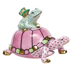 Herend Pond Party Raspberry & Key Lime Fishnet