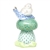 Herend Snail on Mushroom Figurine Green Fishnet