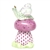 Herend Snail on Mushroom Figurine Raspberry Fishnet