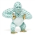 Herend Gorilla Figurine Green Fishnet
