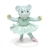 Herend Ballerina Bear Figurine Green Fishnet