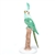 Herend Figurine Cockatiel Bird Green Fishnet