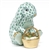 Herend Eggstravagant Rabbit Figurine Green Fishnet