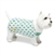 Herend West Highland Terrier Dog Figurine Green Fishnet