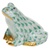 Herend Miniature Frog Green Fishnet