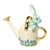 Herend Figurine Watering Can Bunny Rabbit Key Lime Fishnet
