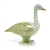 Herend Canada Goose Figurine Key Lime Fishnet