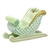 Herend Holiday Sleigh Figurine Key Lime Fishnet