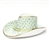 Herend Cowboy Hat Figurine Key Lime Fishnet