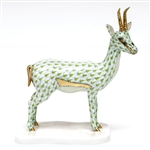 Herend Cuviers Gazelle Figurine Key Lime Fishnet