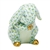 Herend Praying Bunny Figurine Key Lime Fishnet