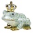 Herend Frog Prince Key Lime Fishnet