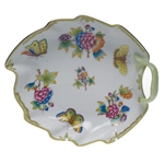 Herend Queen Victoria Leaf Dish