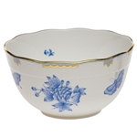 Herend Fortuna Blue Round Serving Bowl