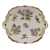 Herend Queen Victoria Pink Square Cake Plate