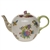 Herend Queen Victoria Pink Tea Pot With Rose