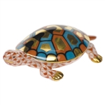 Herend Baby Turtle Rust Fishnet