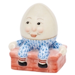 Herend Humpty Dumpty Blue Fishnet