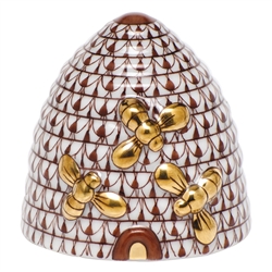 Herend Beehive Chocolate Fishnet