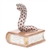 Herend Bookworm Figurine Chocolate Fishnet