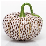 Herend Cinderella Pumpkin Figurine Chocolate Fishnet