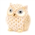 Herend Owlet Figurine Butterscotch Fishnet