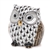 Herend Owlet Figurine Black Fishnet