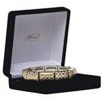 Herend Guild 10-Link Gold Fishnet Bracelet