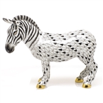 Herend Zebra Figurine Reserve Collection
