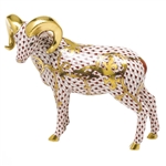Herend Standing Ram Figurine Reserve Collection