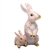 Herend Figurine Bunny with Baby Reserve Collection