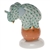 Herend Dancing Elephant Green Fishnet