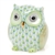 Herend Owlet Figurine Key Lime Fishnet